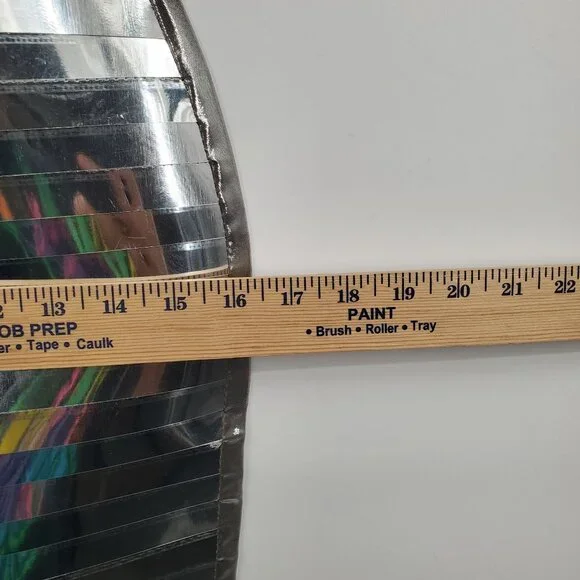 Elegant Silver Strapless Midi Dress - Picture 14 of 15